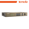 Tenda Switch PoE Desktop Smart 8 Porte 10/100Mb+2Gb+2SFP - TEF1210P-8-150W