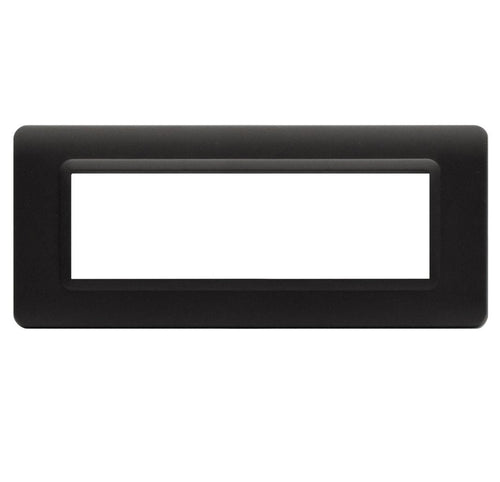 Placca Tecnopolimero S44 7 Moduli Grigio