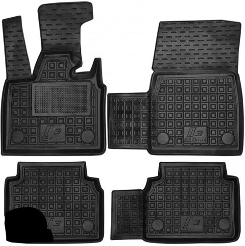 Tappetini di gomma su misura per BMW i3 (2013-2022)