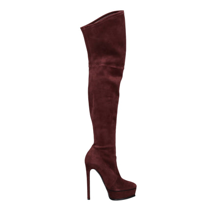 Casadei Stivali Bordeaux da donna