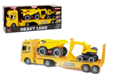 Camion Trasporto 2 Veicoli Cantiere luci suoni