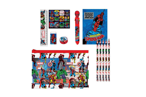 Avengers Bustina accessori e penna 10 Colori