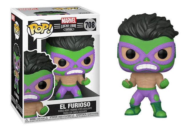 Funko Pop Marvel Luchadores Hulk 708