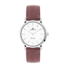 Orologio LORENZ donna Classic Slim  pelle marrone / bianco