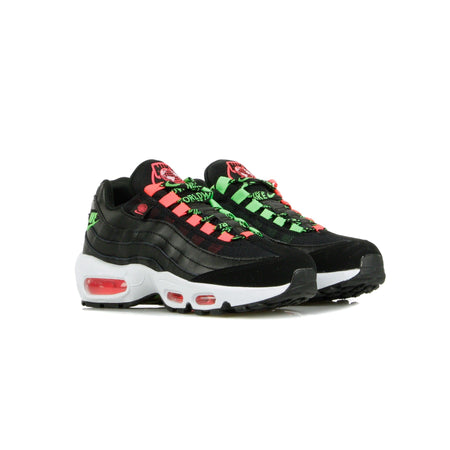 Nike Scarpa Bassa Donna W Air Max 95 Se Worldwide Black/green Strike/flash Crimson/white da donna