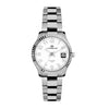 Orologio LORENZ donna Ginevra datario acciaio / bianco
