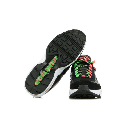Nike Scarpa Bassa Donna W Air Max 95 Se Worldwide Black/green Strike/flash Crimson/white da donna