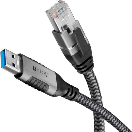 Cavo USB 3.0 Tipo A Maschio a Ethernet RJ45 Maschio 1m