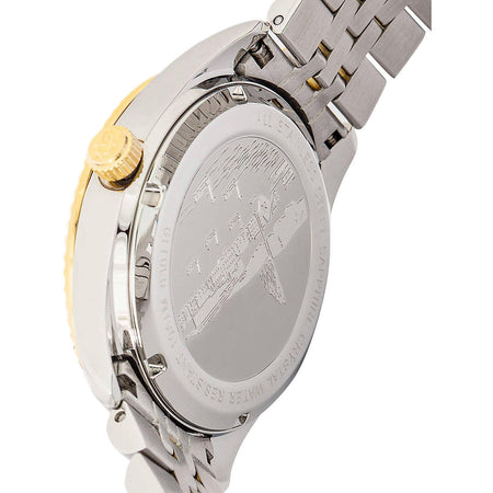 Orologio LORENZ uomo Ginevra day-date bicolore / bianco