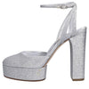 Casadei Scarpe con Tacco Argento da donna