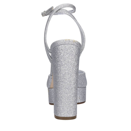 Casadei Scarpe con Tacco Argento da donna