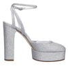 Casadei Scarpe con Tacco Argento da donna