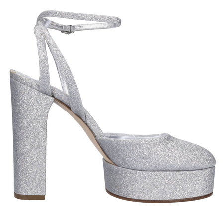 Casadei Scarpe con Tacco Argento da donna