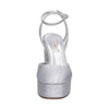Casadei Scarpe con Tacco Argento da donna