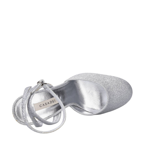 Casadei Scarpe con Tacco Argento da donna
