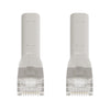 Cavo di rete Patch in Rame Cat. 6A F/FTP Pieghevole FlexiBoot Slim Grigio 2 m