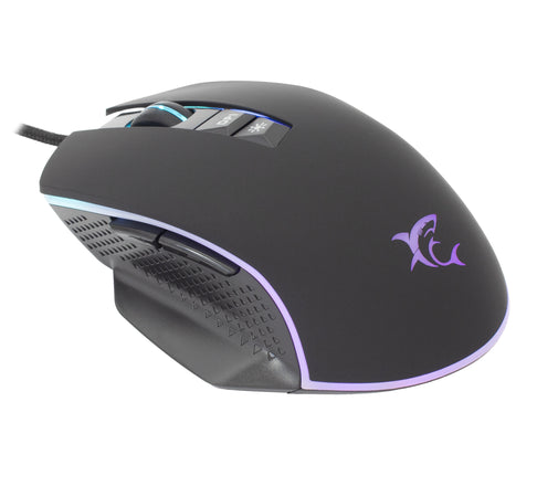Mouse Ottico Gaming LED RGB con Cavo USB 6400 dpi Nero, GARETH