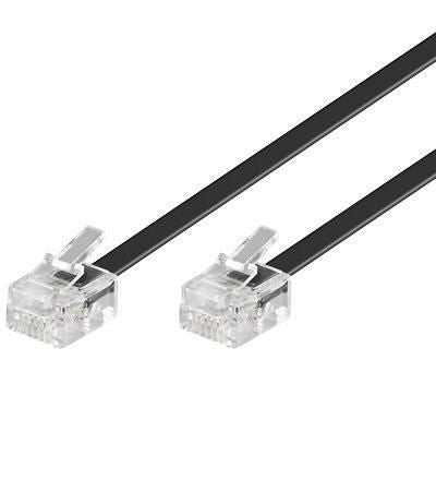 Cavo telefonico RJ11 Modulare 6P4C 10 mt