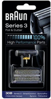 Testina lama blocco coltelli rasoio elettrico Braun Serie 3 81626278