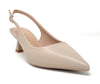 Francesco Milano slingback donna in pelle beige E06-02A