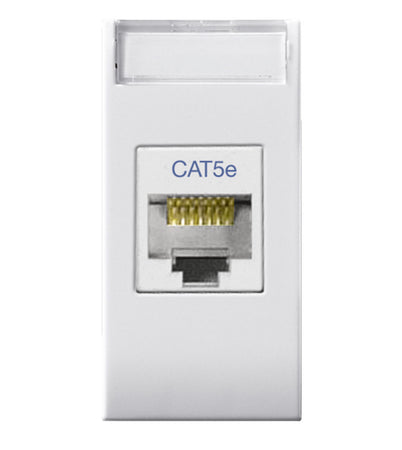 Domus S44 Presa RJ45 Cat.5E UTP Bianco Lucido
