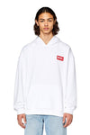 DIESEL felpa uomo diesel a11592 0ilac s-nlabel-hood-l1 100 da uomo