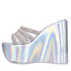 Casadei Scarpe con Tacco Argento da donna