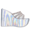 Casadei Scarpe con Tacco Argento da donna