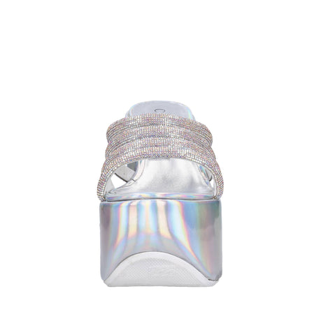 Casadei Scarpe con Tacco Argento da donna