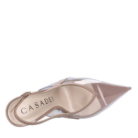 Casadei Scarpe con Tacco Beige da donna