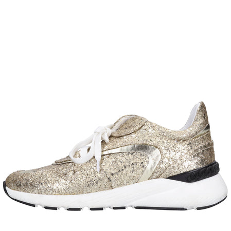 Casadei Sneakers Oro da donna