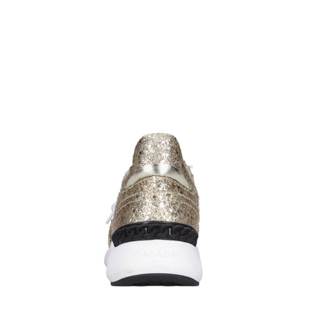 Casadei Sneakers Oro da donna