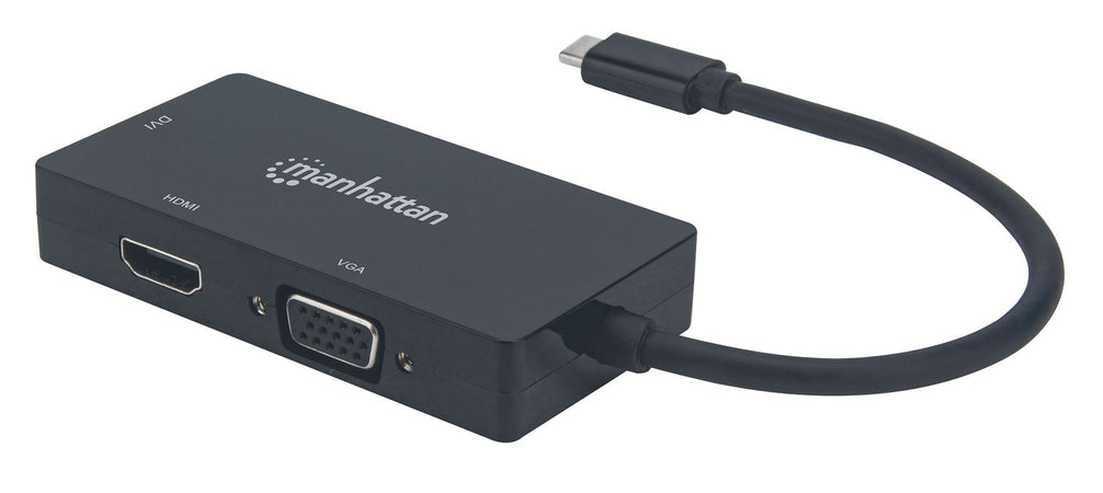 Convertitore Audio Video USB-C&trade 3-in-1 Multiporta HDMI DVI VGA