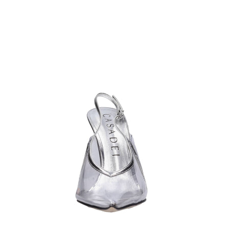 Casadei Scarpe con Tacco Argento da donna