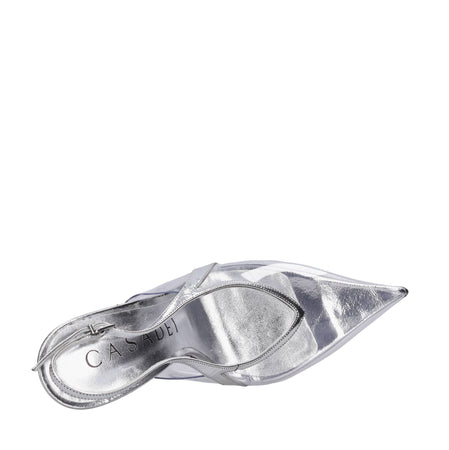 Casadei Scarpe con Tacco Argento da donna