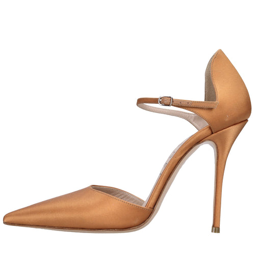 Casadei Scarpe con Tacco Arancio da donna
