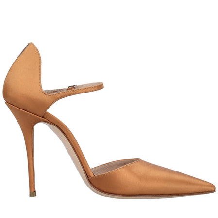 Casadei Scarpe con Tacco Arancio da donna