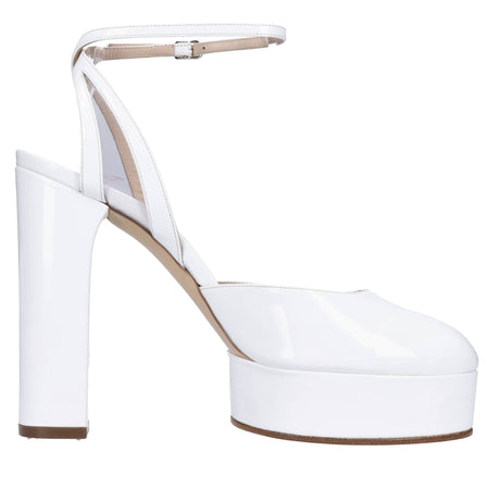 Casadei Scarpe con Tacco Bianco da donna