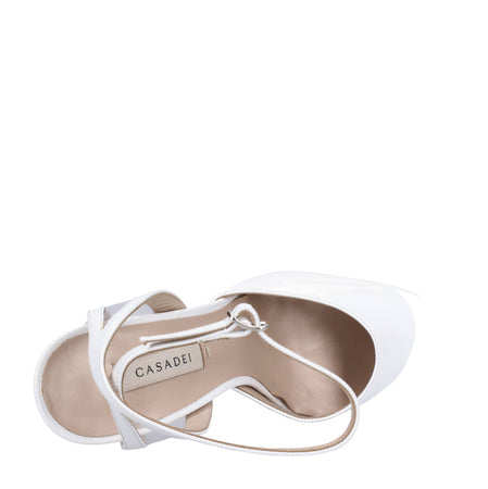Casadei Scarpe con Tacco Bianco da donna