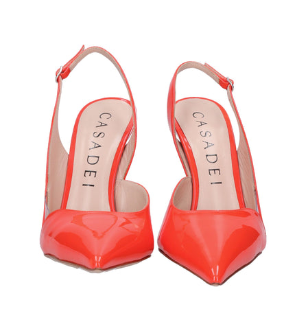 Casadei Scarpe con Tacco Arancio da donna