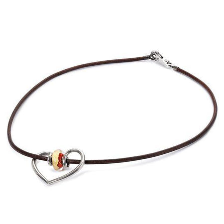 Collana Cuoio Marrone 50 cm Trollbeads