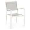 Sedia da esterno Yes Everyday 0662913 HILDE Bianco cloud