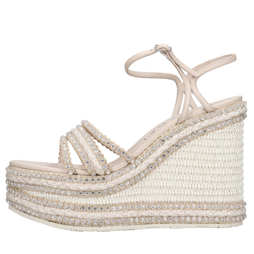 Casadei Scarpe con Tacco Beige da donna