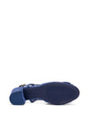 Frau slingback donna in camoscio col. abyss - blu 66B8