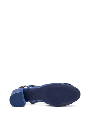 Frau slingback donna in camoscio col. abyss - blu 66B8