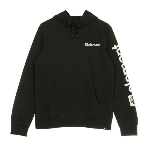 ELEMENT Felpa Cappuccio Uomo Joint Hood Flint Black da uomo