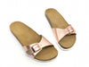 ONLY Ciabatta a fascia Onl Madison Metallic Leather Rose Gold