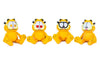 Garfield peluche 27cm 4 ass.ti