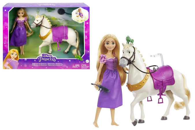 Rapunzel e Maximus Disney Princess