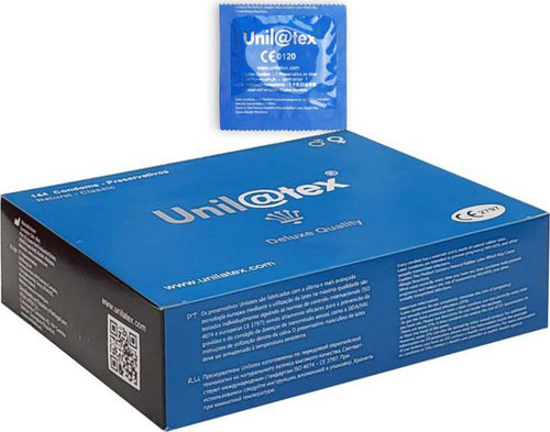 144x-Unilatex-Preservativi-Profilattici-Trasparenti-Naturali-Confezione-Da-144-Pz